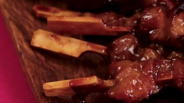 Yakitori tabağı, kapat.