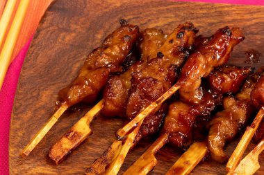 Yakitori tabağı, kapat.