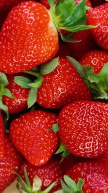 Çilek yığını, yaklaşın.