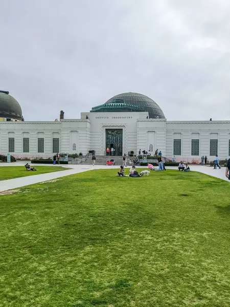 Los Angeles California United States 02252024 Griffith Park Observatory Scenic Stock Photo