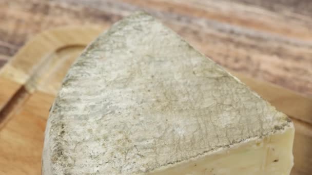 Ost Tomme Savoy Nærbillede Bord – Stock-video
