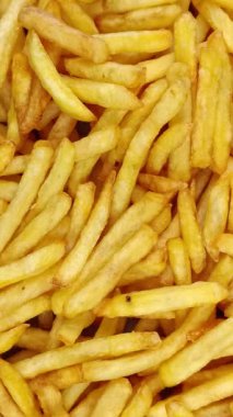 Patates kızartması, yakın çekim.