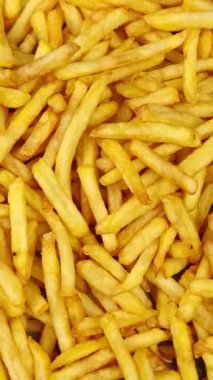 Patates kızartması, yakın çekim.