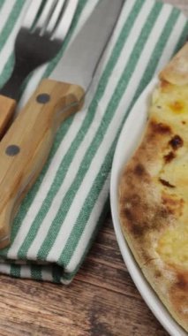 Lolipop turtası, yakın plan, tabakta.