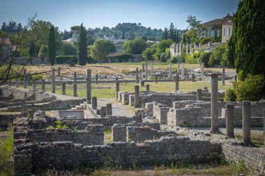 Roma kalıntıları - Puymin antik bölgesi, Vaison la Romaine (Vaucluse, Fransa)