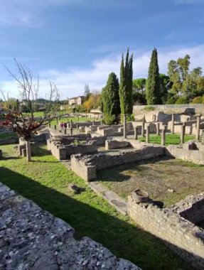Roma kalıntıları - Puymin antik bölgesi, Vaison la Romaine (Vaucluse, Fransa)