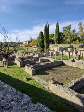 Roma kalıntıları - Puymin antik bölgesi, Vaison la Romaine (Vaucluse, Fransa)