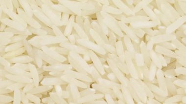 arkaplan, çiğ basmati pilavı, yakın plan.