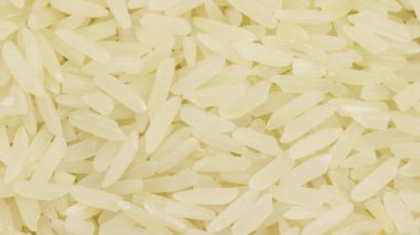 arka plan, çiğ Tayland pirinci, yakın plan.