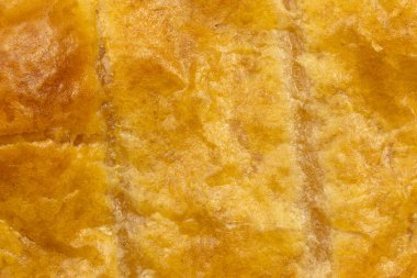 Bir Galette des Rois 'in puf böreğine yakın çekim