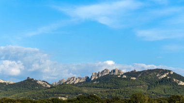 Montmirail danteli, Vaucluse 'deki dağ sırası (Fransa)