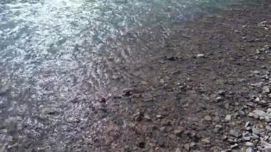 Nehir kıyısı, akıntısı zayıf su