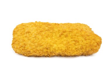 beyaz arkaplanda izole edilmiş et