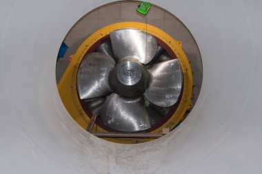 Kaplan türbini enerji ve güç üretimi için bir döner mekanik cihaz