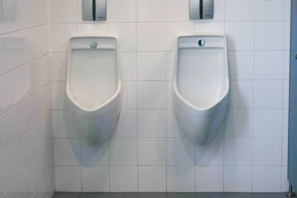 Urinoar Toalett Kroppshygien Och Grundläggande Behov — Stockfoto