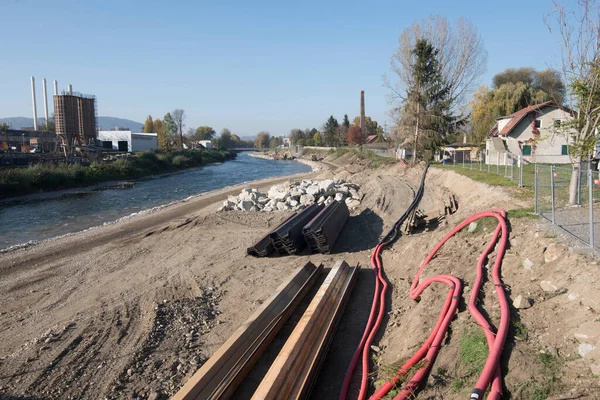 stock image water pipe or tube in hydraulic engineering and building services