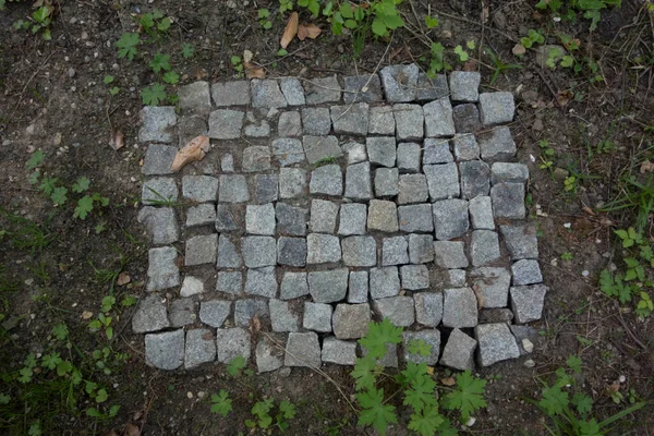 stone paving in road construction, public road network for mobility