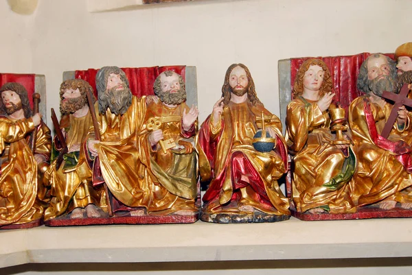 Иконы Евангельских Апостолов Церкви Христианской Религии — стоковое фото