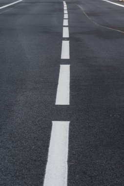 road marking or ground marking on the road in traffic