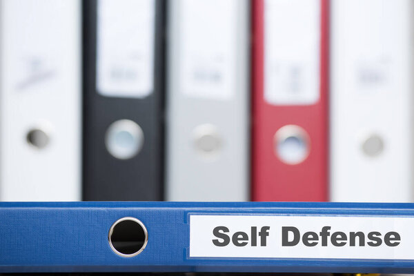 woman and self defense sign, preparation against acts of violence
