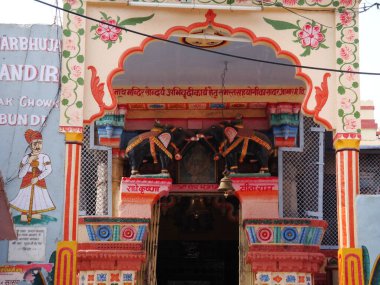 Hindistan 'da Hinduizm dininde bir Hindu tapınağı.