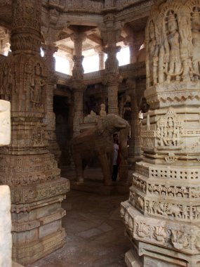 Hindistan 'da Hinduizm dininde bir Hindu tapınağı.