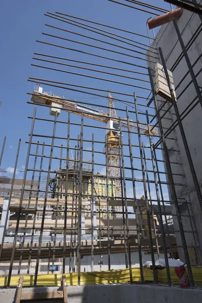 concrete engineering or concrete construction, building architecture in the industry