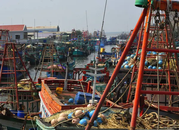 stock image the fishing boat is indispensable for fishing