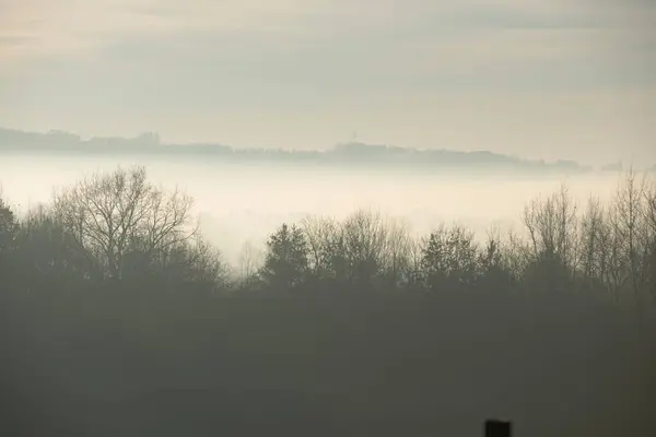 stock image air pollution and climate change, environmental protection and reducing of pollutant emissions