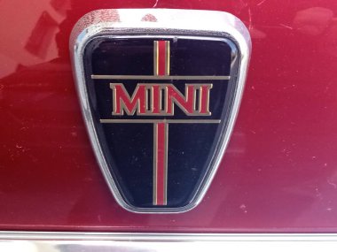 minicooper as a car brand or automotive brand in transport and mobility clipart