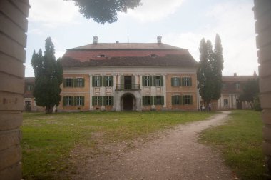 Eski bir apartman dairesinde ya da şehirde bir dairede yaşıyor.