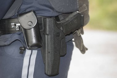 Glock tabancası. Avusturya yapımı modern bir silah.