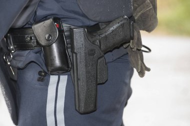 Glock tabancası. Avusturya yapımı modern bir silah.