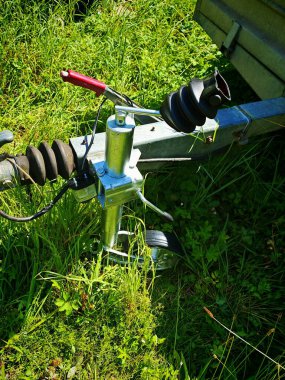 Mal ve malzemelerin taşınması için bir araç römorku