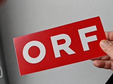 Avusturyalı televizyon kanalı ORF 'un logosu ve sembolü