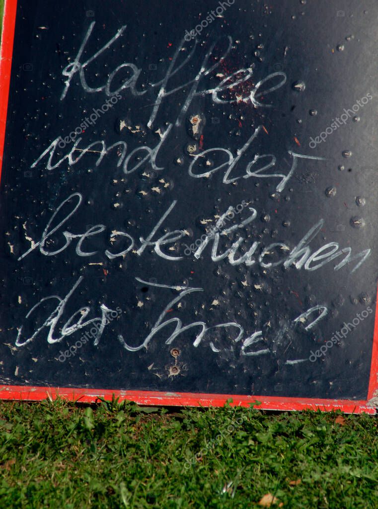 Cafe or coffee house sign, beverage and catering in gastronomic business