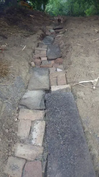 Gölet su toplamak ve hasat etmek için temel bir sistemdir.