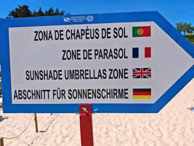 Yaz tatili plajda, dinleniyor ve tatilin tadını çıkarıyor.