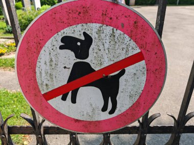 Burada köpekler yasaktır.