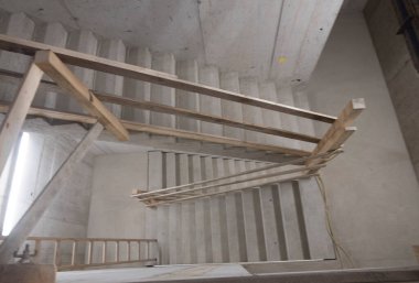 Seri üretim için endüstriyel beton yapı ve endüstriyel mimari