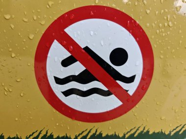 yüzme yasağı, yüzme yasağı, uyarı ve yüzme yasağı