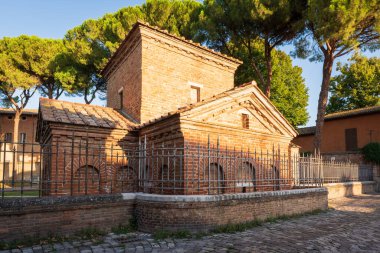 Galla Placidia 'nın mozolesi Dünya Mirasları Listesine eklendi, Ravenna, Emilia-Romagna, İtalya