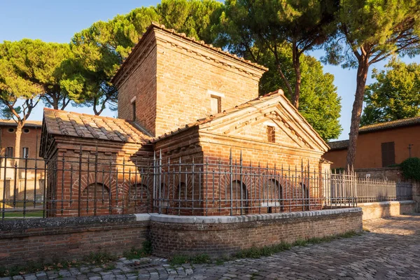 Mausoléu Galla Placidia Foi Adicionado Lista Património Mundial Ravenna Emilia — Fotografia de Stock