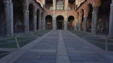 Saint Ambrose Bazilikası (Basilica di Sant 'Ambrogio), Milan, Lombardy, İtalya