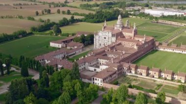 Certosa di Pavia Gra-Car (Gratiarum Carthusia, Santa Maria delle Grazie Manastırı - Sec. XIV), Pavia, İtalya