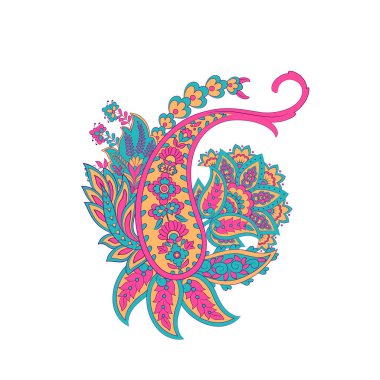 Damask Paisley münzevi süsü