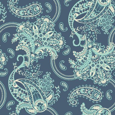 Dikişsiz çiçek desenli desen