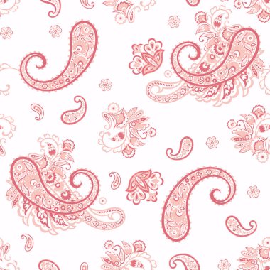 Kumaş tasarımı için desensiz desen. Vektör çiçek arkaplanı