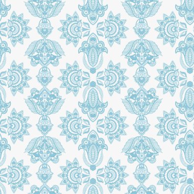 Kusursuz bir geçmiş. Vektör çiçek arkaplanı