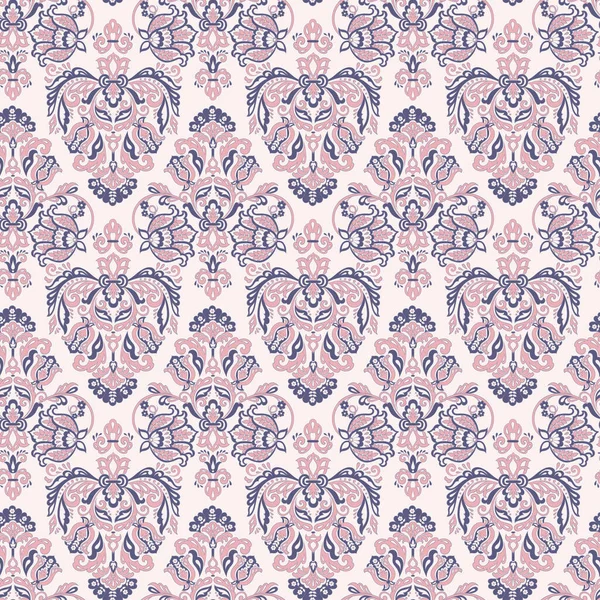 Baroque Floral Pattern Seamless Classic Floral Ornament — Stok Vektör